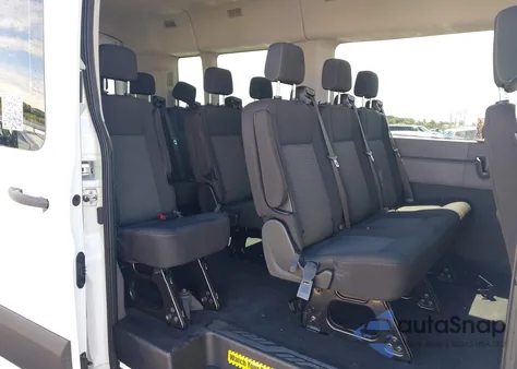 2020 Ford Transit-350 Passenger Van Xlt z USA, uszkodzony, nr VIN 1FBAX2C86LKA43378